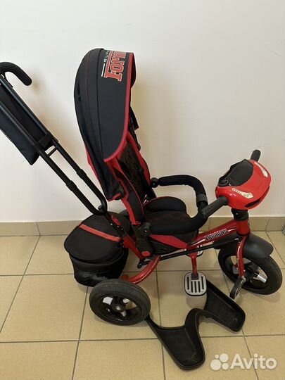 Детский велосипед с ручкой бу