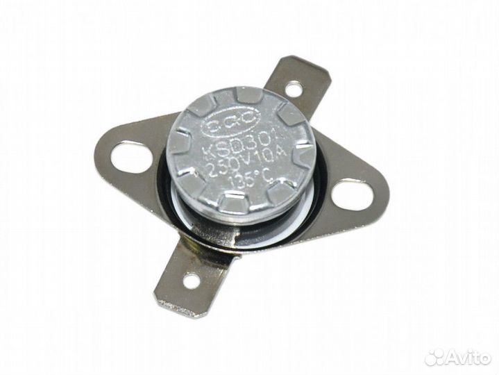 Датчик температуры KSD (135С 250V, 10A)