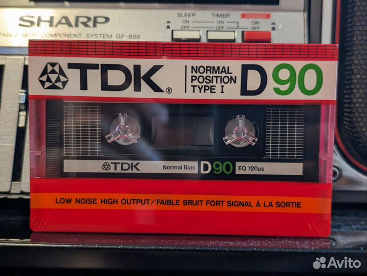 Аудиокассета TDK D90