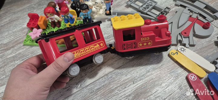 Lego duplo железная дорога