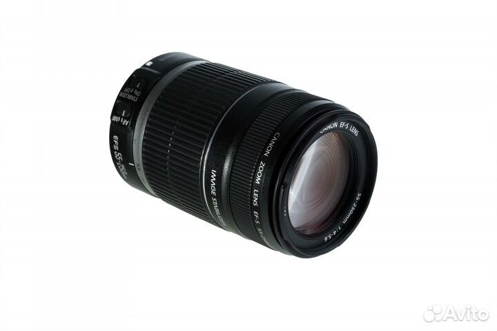 Canon zoom lens EF-S 55-250mm f4-5.6 IS