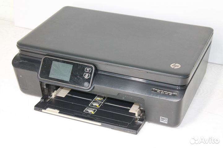 Мфу с Wi-Fi HP Deskjet 5525 дуплекс, заправлен