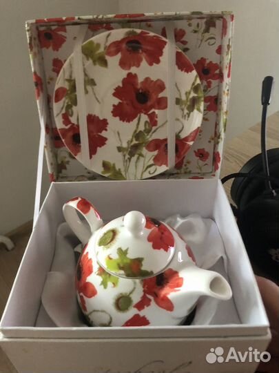 Сервиз чайный прдапочный в коробке новый