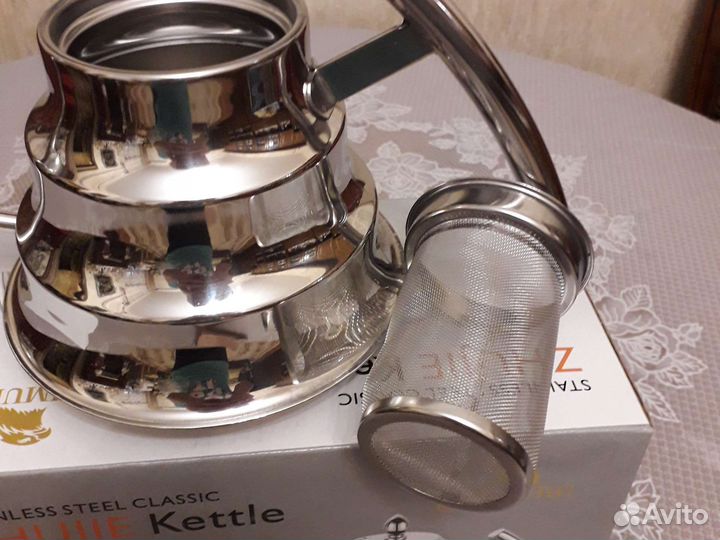 Чайник новый Заварочный чайник с подогревом