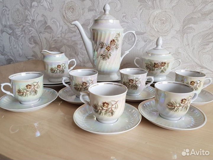 Кофейный сервиз новый