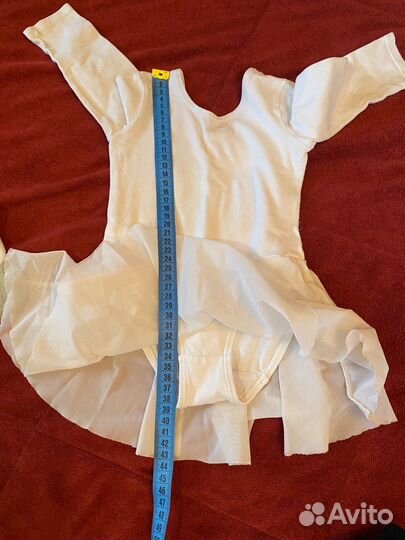 Гимнастический купальник 98, балетки