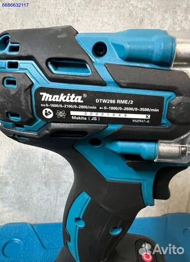 Гайковерт аккумуляторный makita 900нм