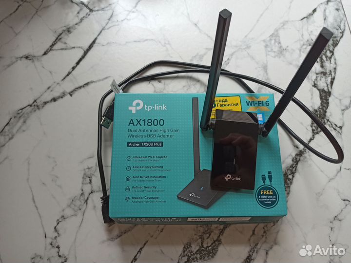 TP-Link Archer TX20U Plus Wi-Fi сетевой адаптер