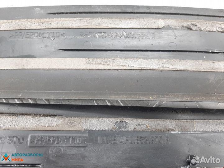 Накладка на порог Audi A6 4B/C5 рест. 2004