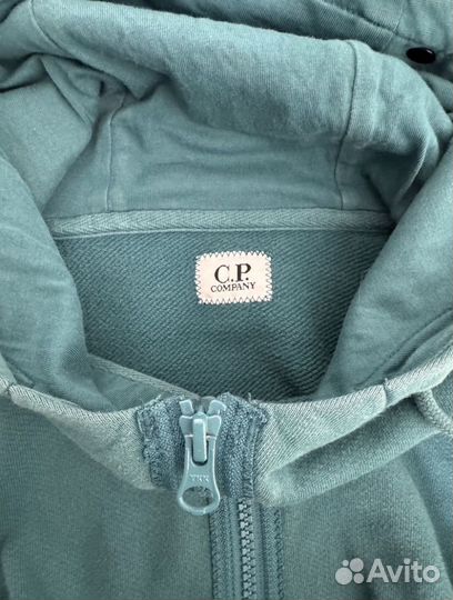 C.p. company goggle zip hoodie