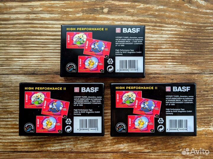 Аудиокассеты Basf High Performance II