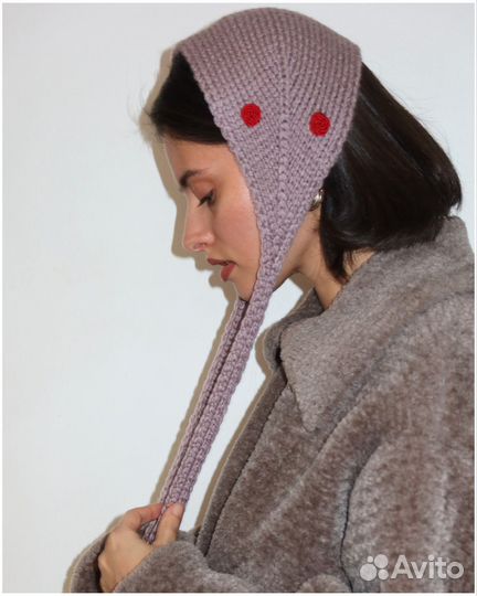 Вязаная косынка