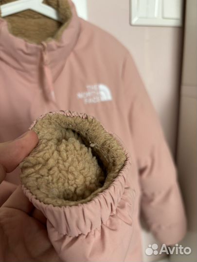 Куртка the north face барашек