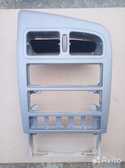 Консоль торпеды серая чери амулет