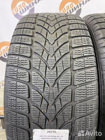 Dunlop SP Winter Sport 4D 265/45 R20