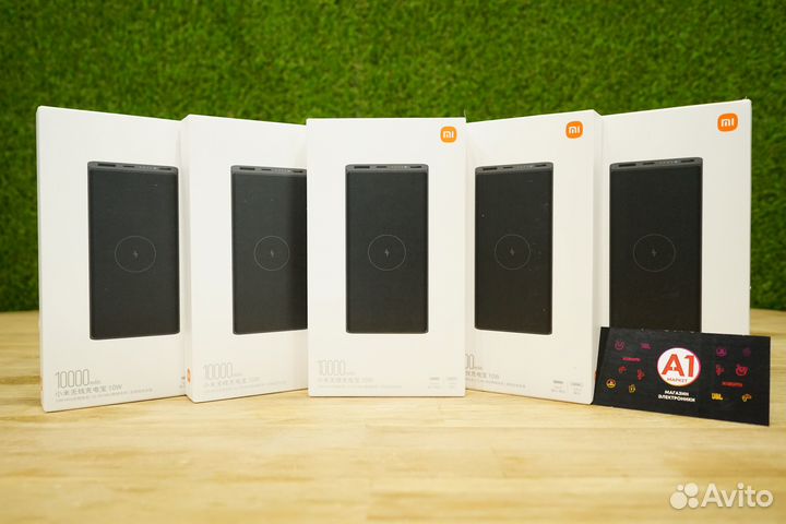 Xiaomi Mi Wireless Power Bank, 10000 mAh, Black