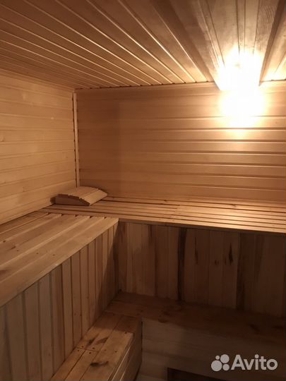 Баня с прорубью