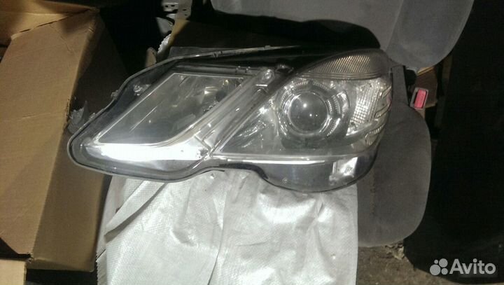 Левая фара галоген mercedes w212