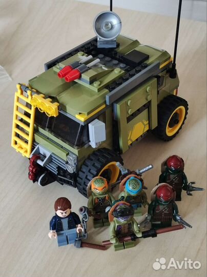 Lego Ninja Turtles Черепашки Ниндзя фигурки 79115