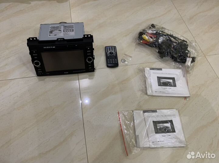 Аудиомагнитола на Тойота Прадо