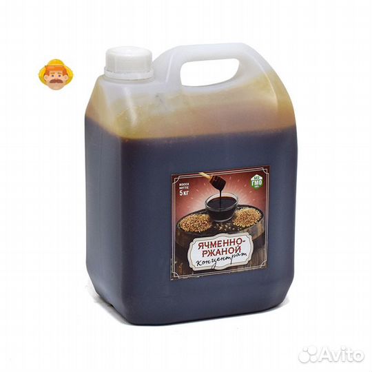 Солодовый концентрат ячменно-ржаной, 5 кг