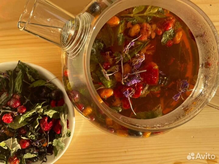 Иван-чай 1 кг с ягодами и травами, премиум