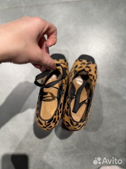 Туфли ASOS леопард