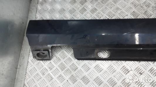 Накладка на порог mercedes benz S-class W221 (7AD1