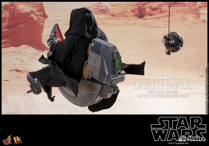 Hot Toys DX17 Dart Maul /w speeder 1/6