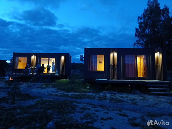 Гостевые коттеджи на берегу Ладоги