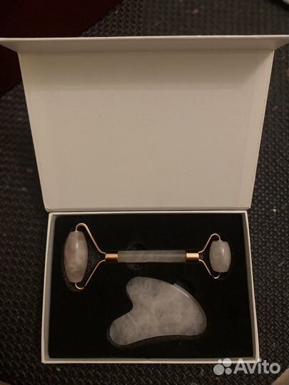 Набло роллер+ скребок гуаша