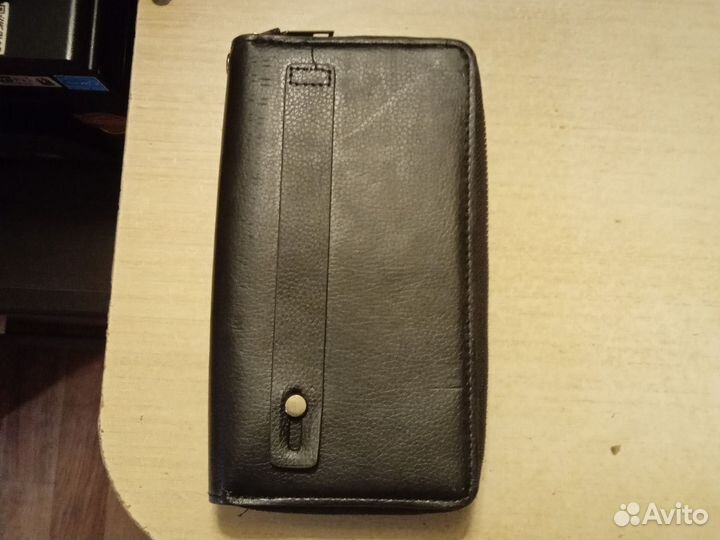 Кошелек мужской кожаный