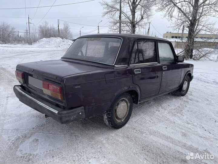 ВАЗ 2107 1.5 МТ, 2003, 200 000 км