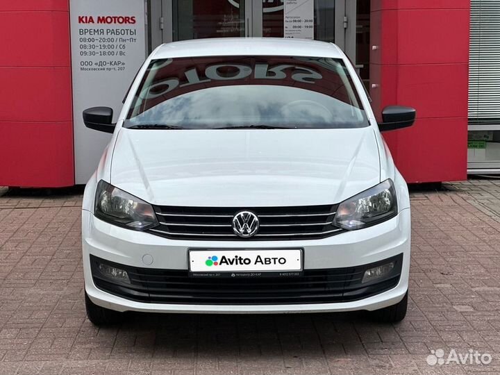 Volkswagen Polo 1.6 AT, 2018, 132 485 км