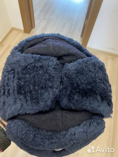 Мужская шапка зимняя полиция