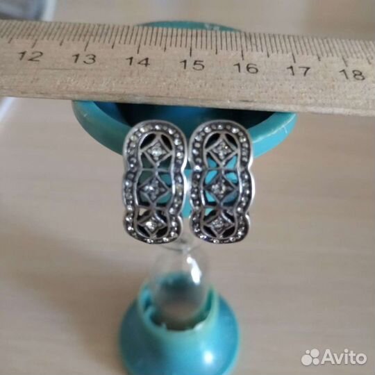 Серебряные серьги