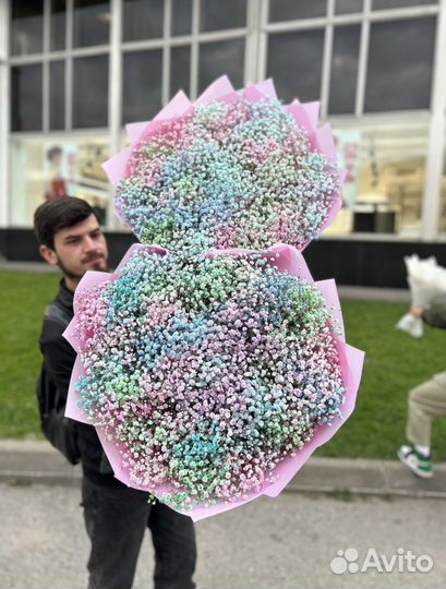 Букет из Гипсофилы