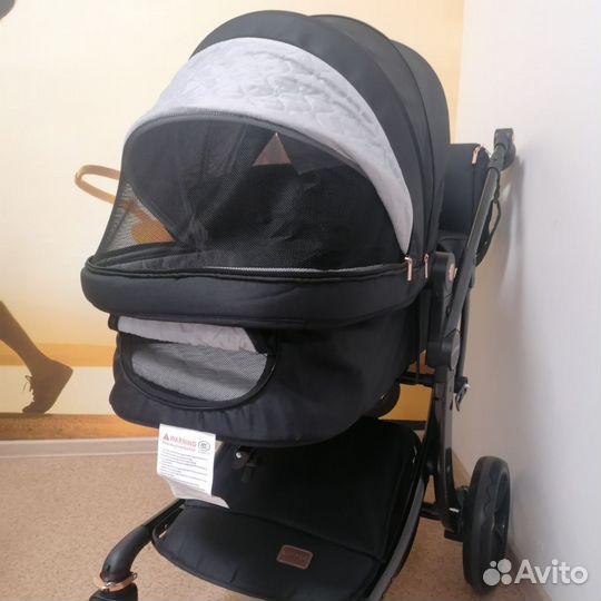 Коляска-трансформер Luxmom 3в1 (новый)