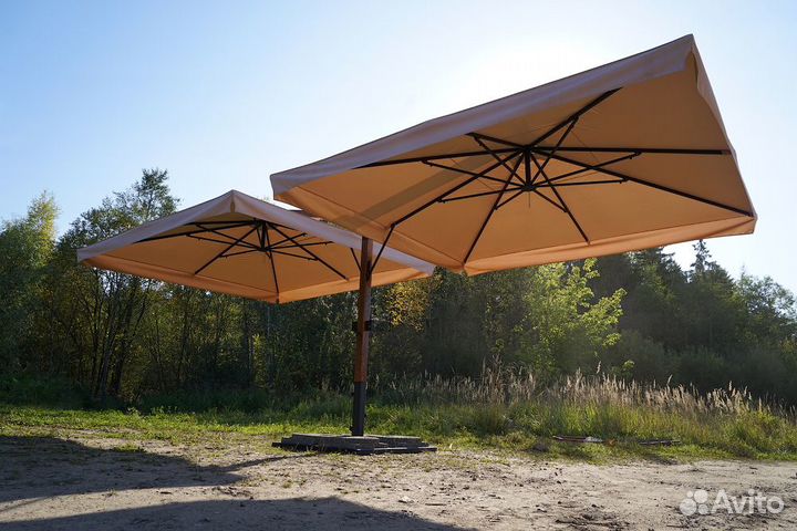 Прочные уличные зонты для летнего кафе и ресторана