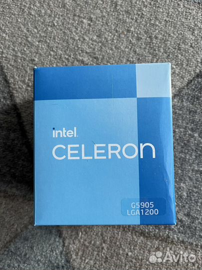 Процессор intel celeron G 5905 вох