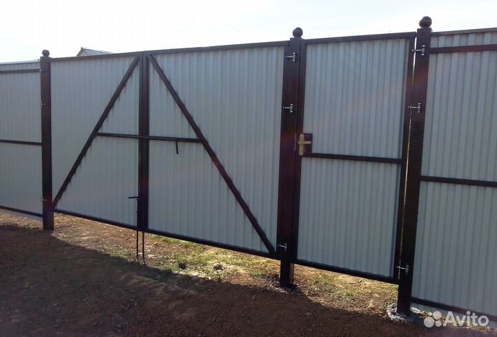 Монтаж забора под ключ