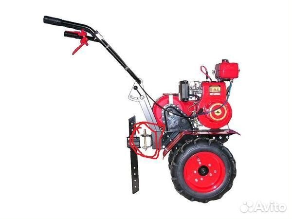 Мотоблок Ока мб-1Д2М14 на больших колесах