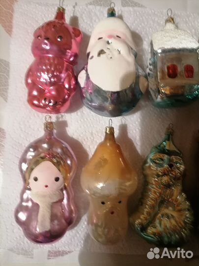 Елочные игрушки СССР