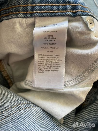 Джинсы Tom Tailor