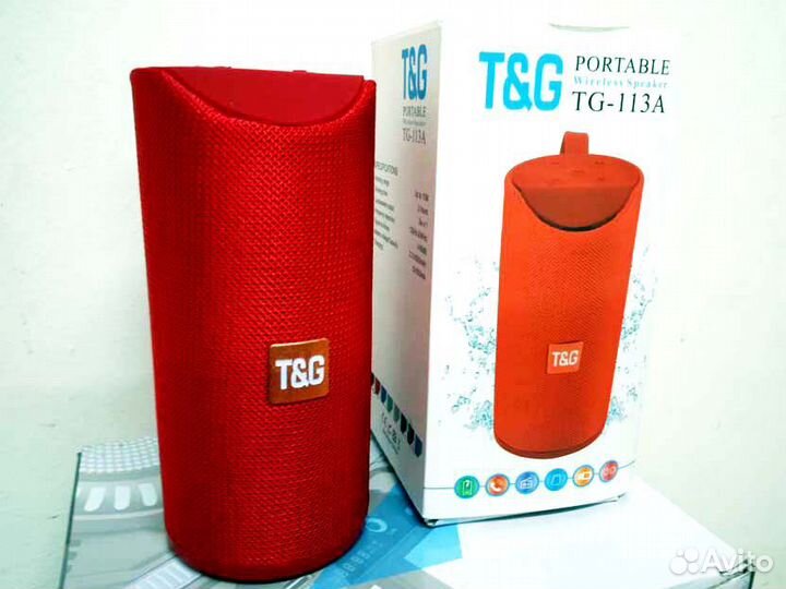 Колонка Bluetooth с Радио и с Флешкой