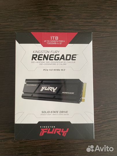 Ssd m2 nvme kingston fury renegade 1tb