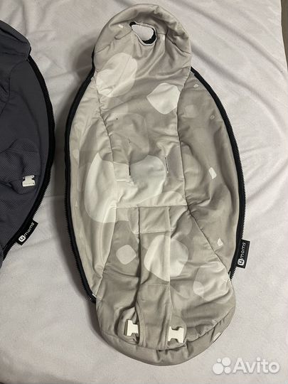 4moms mamaroo 2 чехла и вкладыш для новорожденного
