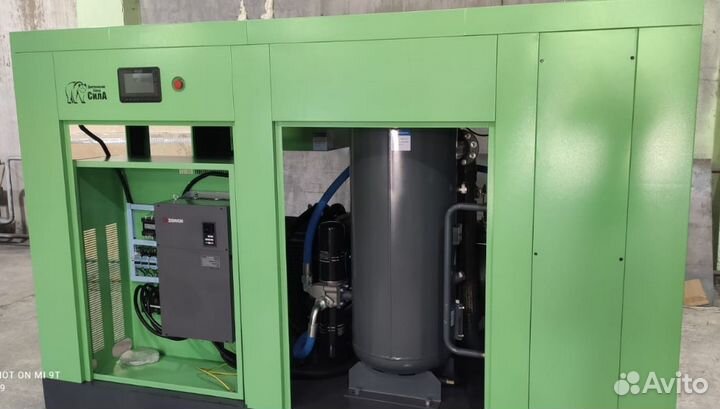 Винтовой компрессор с ременным приводом дз Сила С