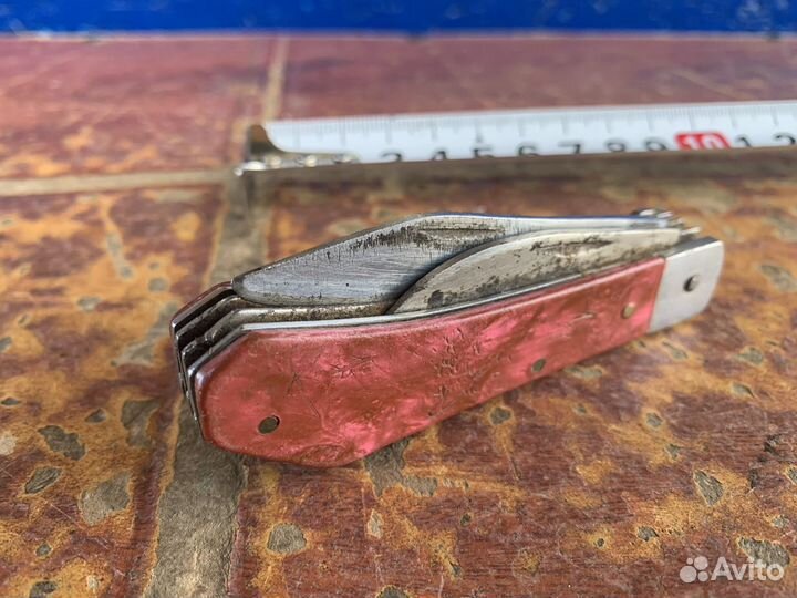 Нож складной перочинный 2 красный
