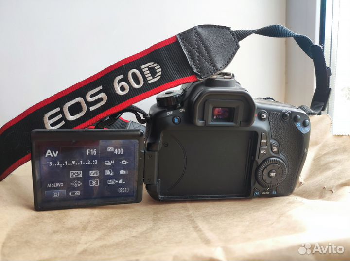 Зеркальный фотоаппарат canon 60d